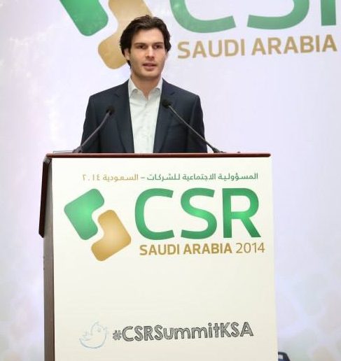 Daan Elffers Chairman CSR Saudi Arabia 2014
